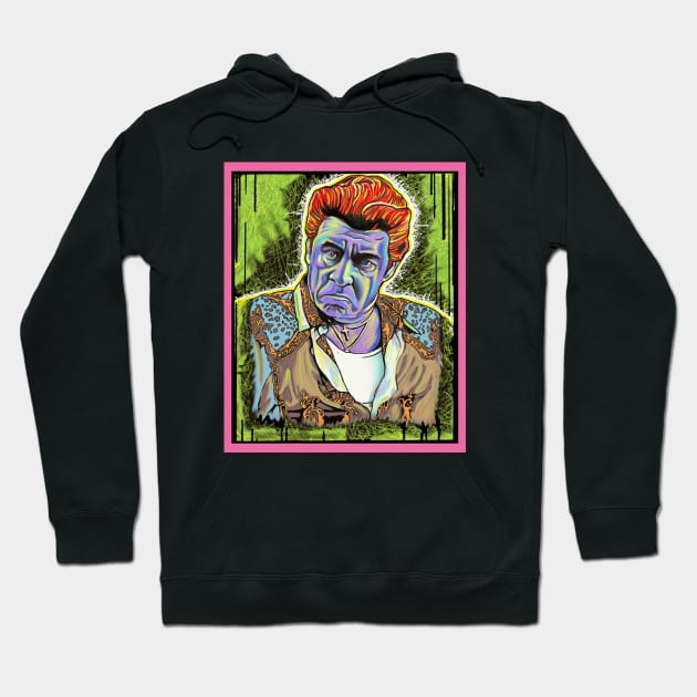 Electric Silvio Hoodie by Bearded Elk Tees